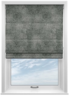 Rya, Platinum - Twist&Fit Roman Blind